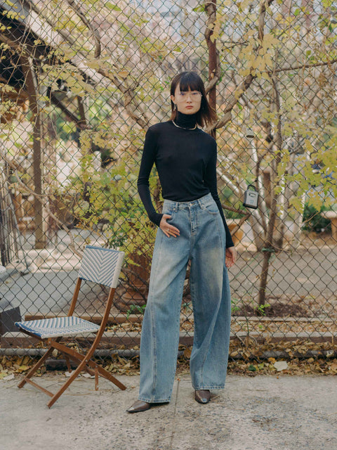 Lior Barrel Leg Jeans