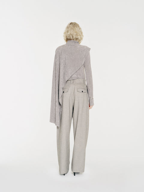 Rowan Velvet Draped Two-Piece Set