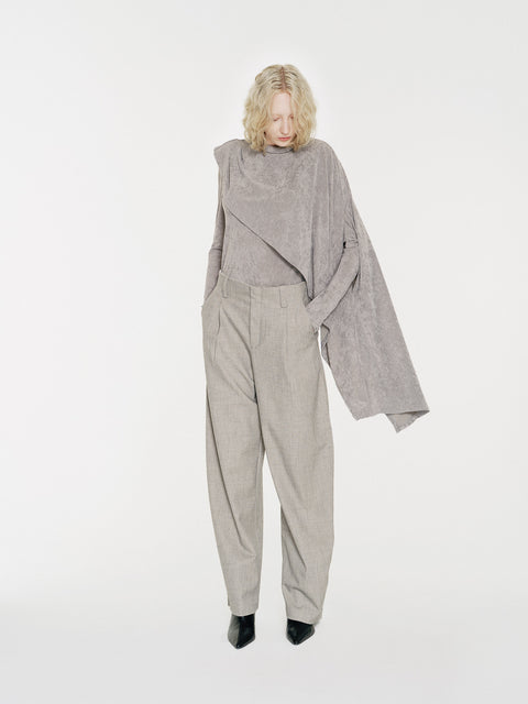 Rowan Velvet Draped Two-Piece Set