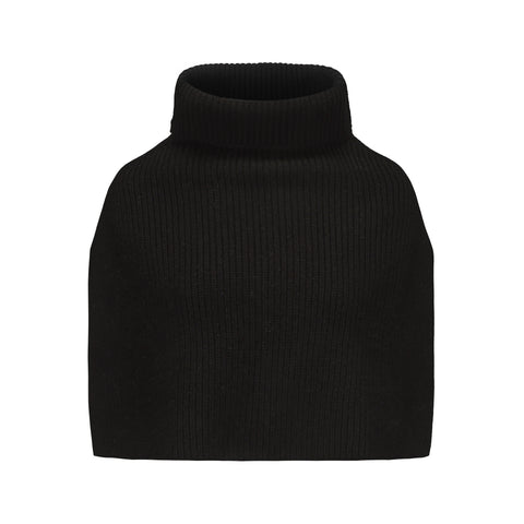 CZ25052 Wool Neck Warmer Black