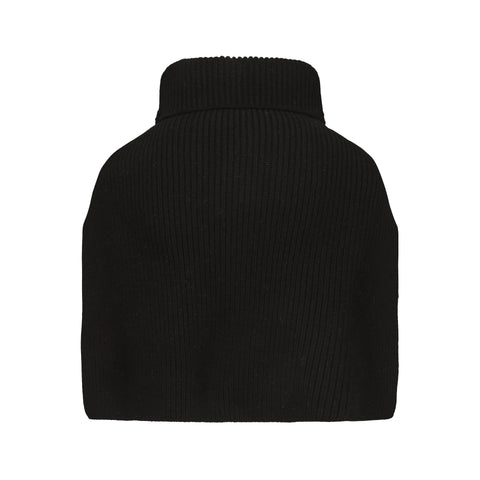 CZ25052 Wool Neck Warmer Black