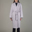 JLW011-Orsay Wavy Coat-Silver Grey