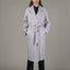 JLW011-Orsay Wavy Coat-Silver Grey