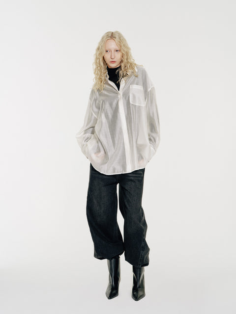 Kai Black Barrel Leg Jeans