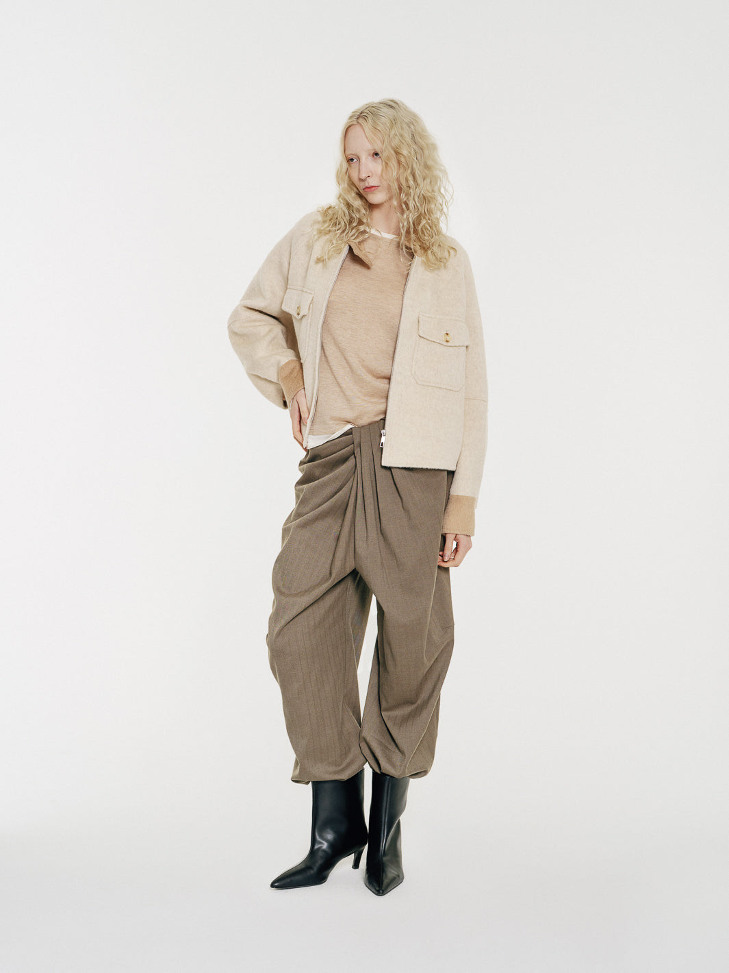 カジュッタ San Francisco Zipper Jacket – Mute by JL