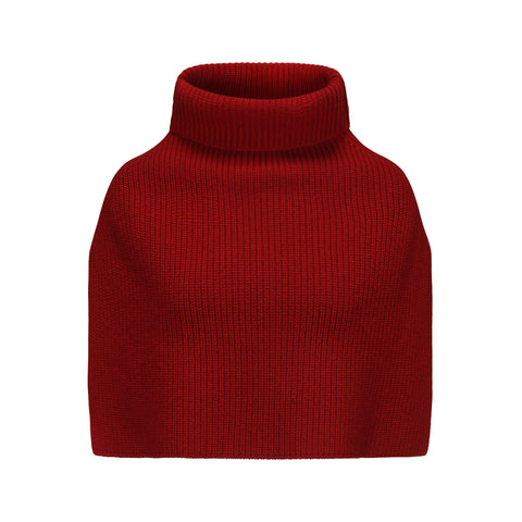 CZ25055 Wool Neck Warmer Red