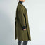 JL065D Hourglass Cashmere Belted Coat - Olive