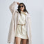 MJ091A Glacier Faux Shearling Coat
