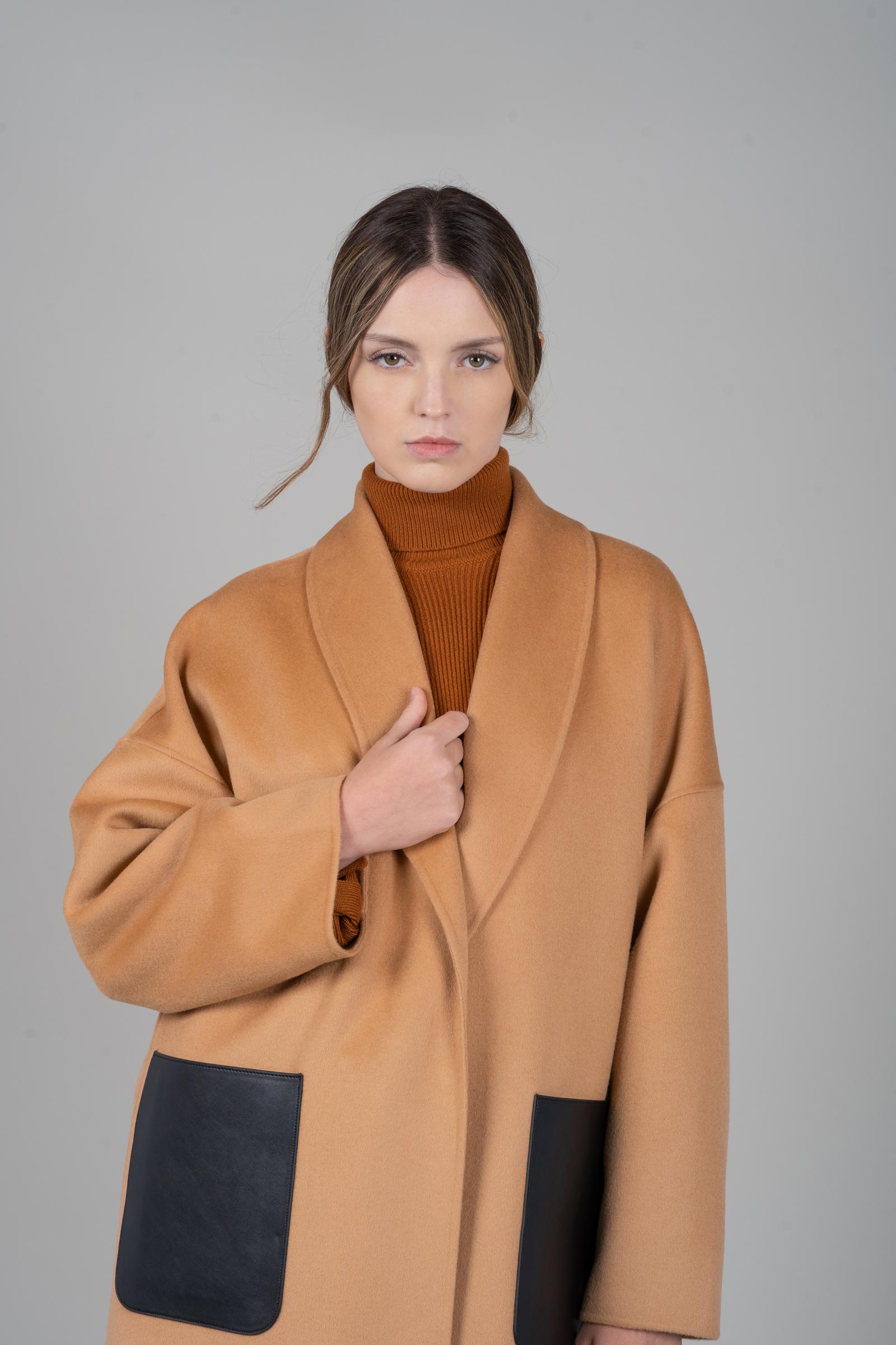 Vince wrap clearance coat